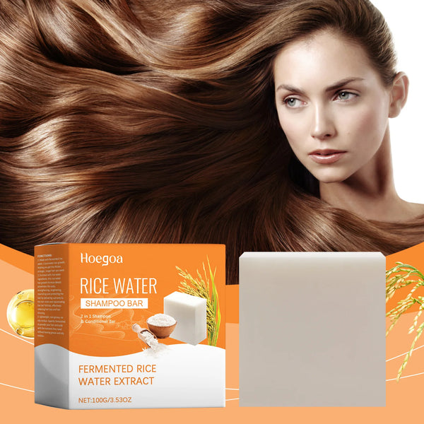 Hoegoa Rice Shampoo Bar – Strengthen & Smooth Hair