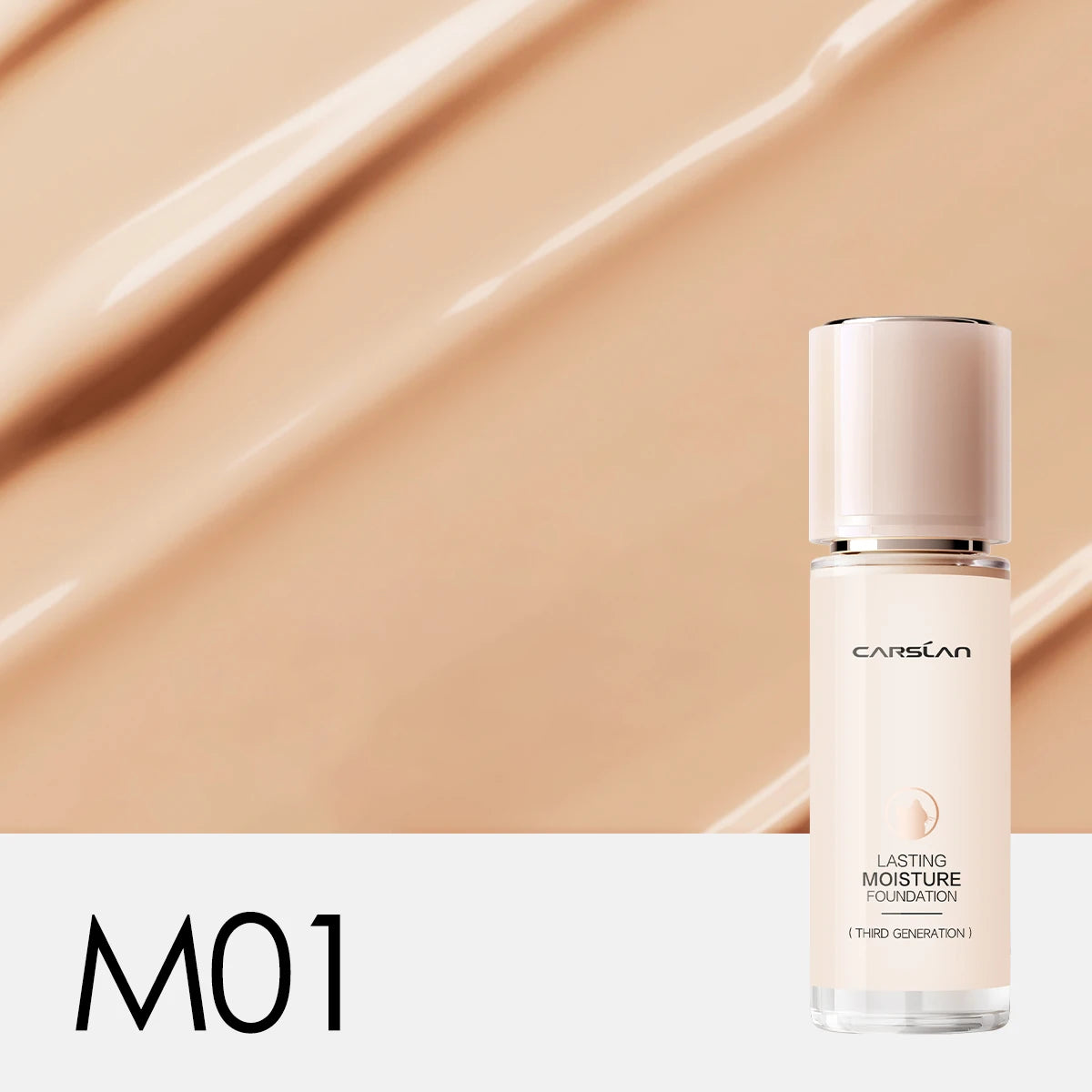 CARSLAN Long-Lasting Matte Liquid Foundation – Full Coverage