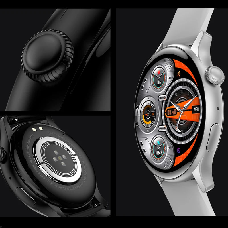 2024 AMOLED Smartwatch for Women – HD Display & Health Tracker
