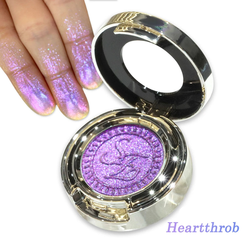 High-Pigment Multichrome Pearly Shimmer Eyeshadow – Long-Lasting