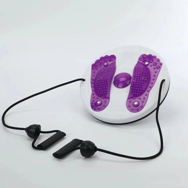Waist Twisting Disc – Foot Massage & Magnetic Tension Fitness Device