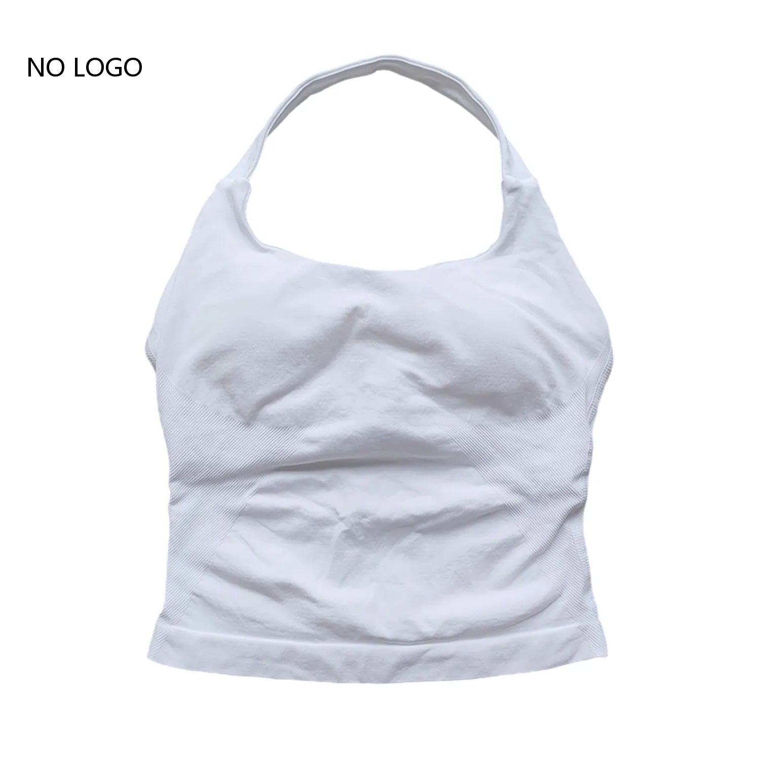 Women’s ARFTE Halter Top – Backless Push-Up Gym Vest