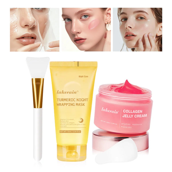 Collagen Jelly Cream – Overnight Peel-Off Hydrating Mask