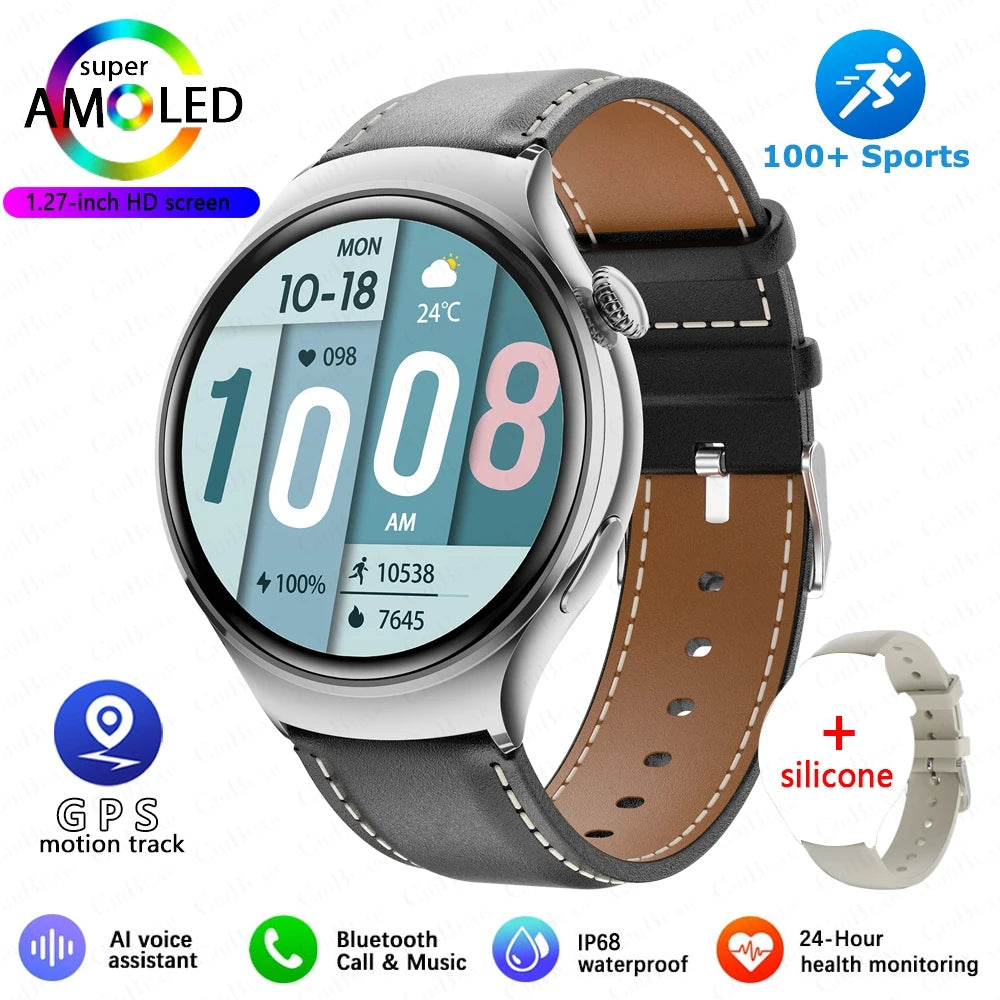 2025 GPS NFC Smartwatch for Women – Heart Rate & Oximetry Tracker
