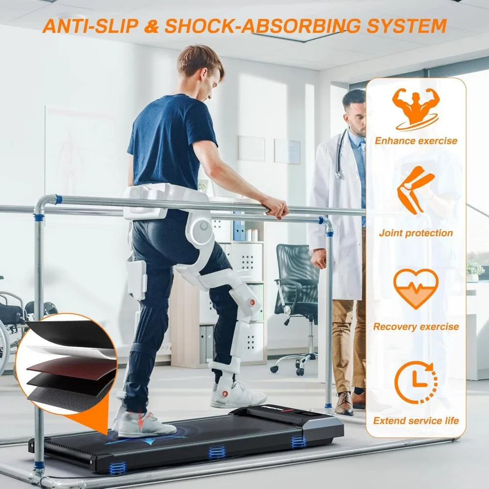 2025 Smart Walking Pad – 2.5HP Quiet Treadmill with 10% Incline