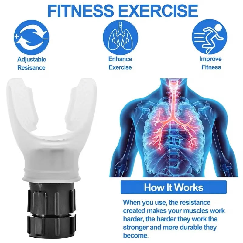 Breathing Exercise Device – Lung & Respiratory Fitness Trainer