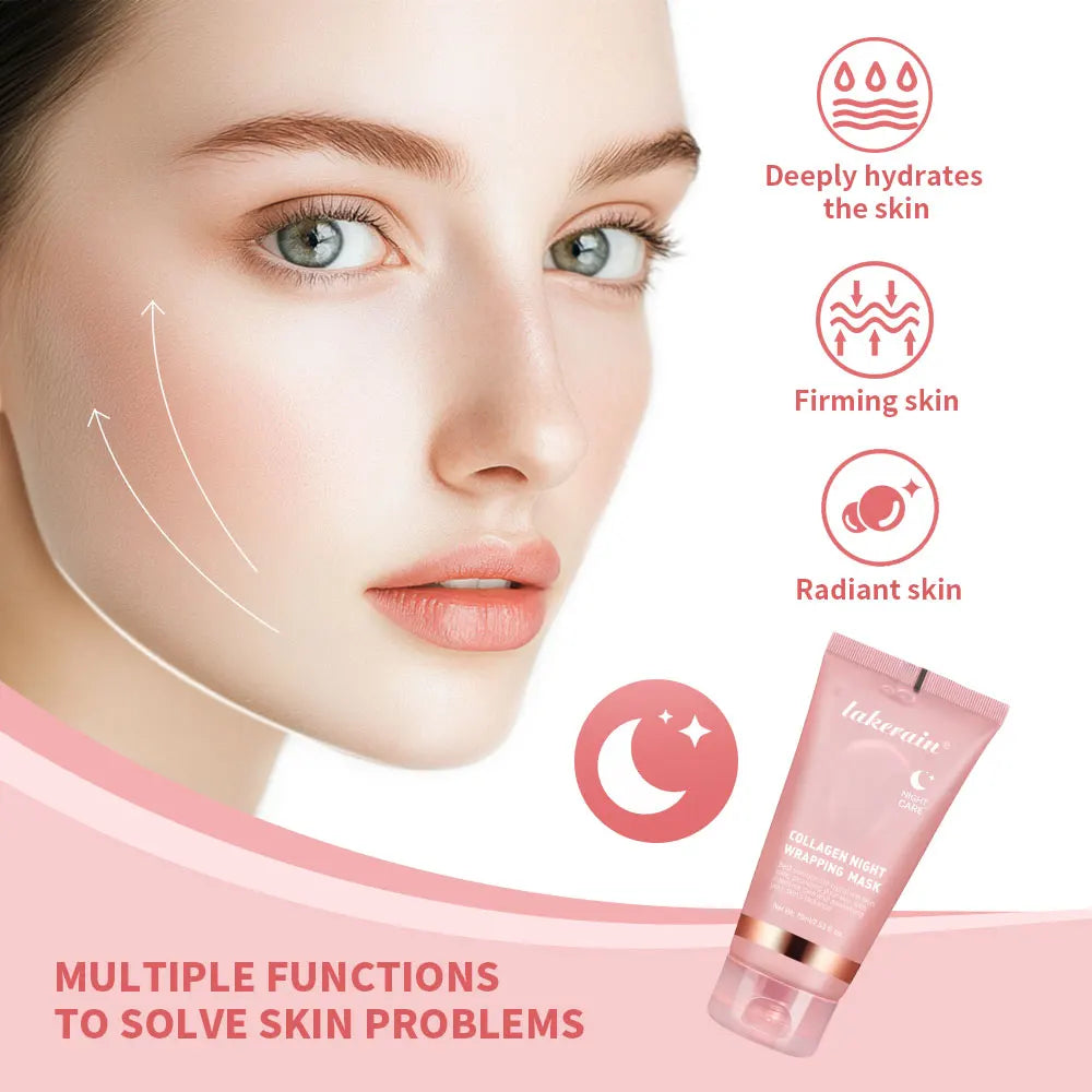 Collagen Jelly Cream – Overnight Peel-Off Hydrating Mask
