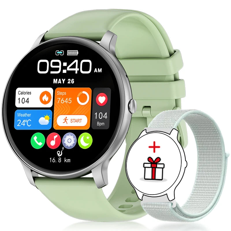 2025 Smartwatch for Men & Women – Bluetooth Call & Fitness Tracker