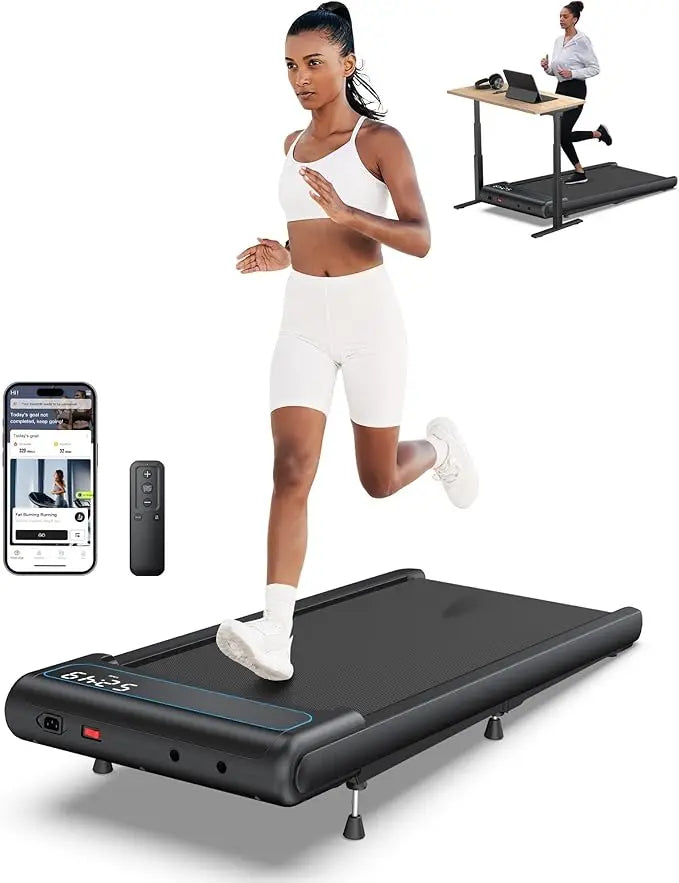 2025 Smart Walking Pad – 2.5HP Quiet Treadmill with 10% Incline