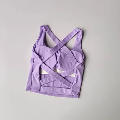Women’s Seamless Sports Bra – Yoga & Fitness Push-Up Top