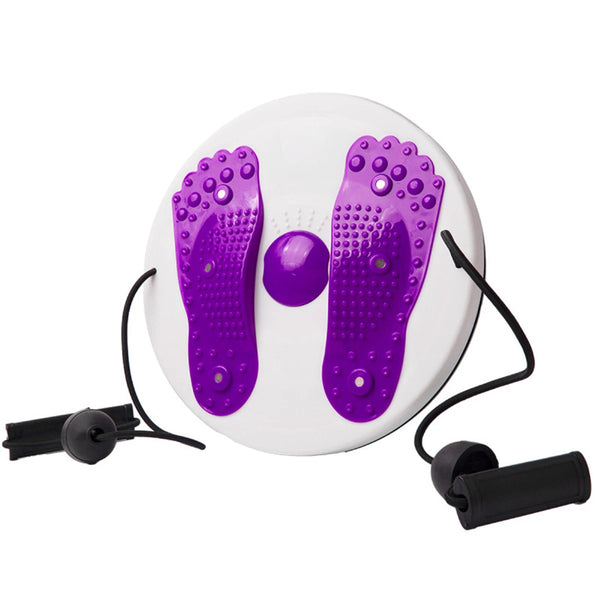 Waist Twisting Disc – Foot Massage & Magnetic Tension Fitness Device