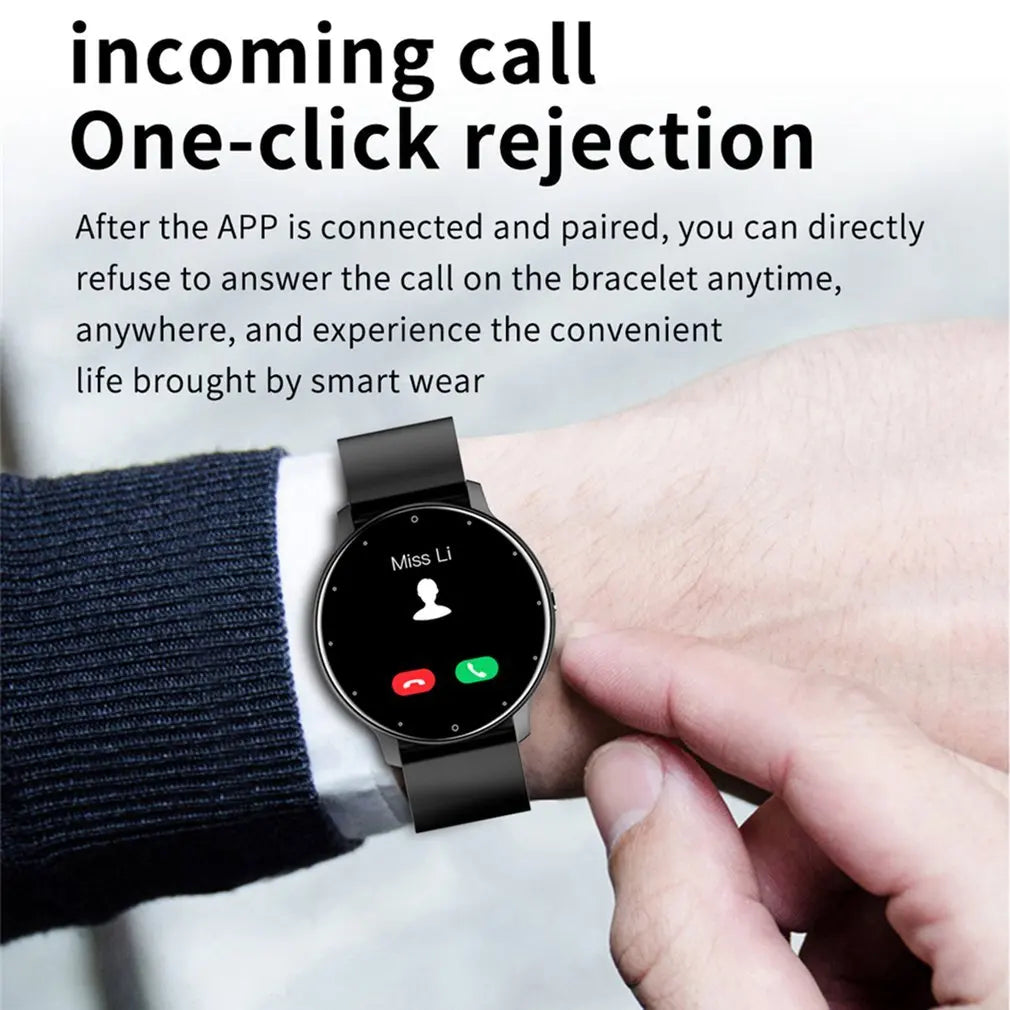 2025 Men & Women Smartwatch – Bluetooth Call Fitness Tracker, IP68 Waterproof