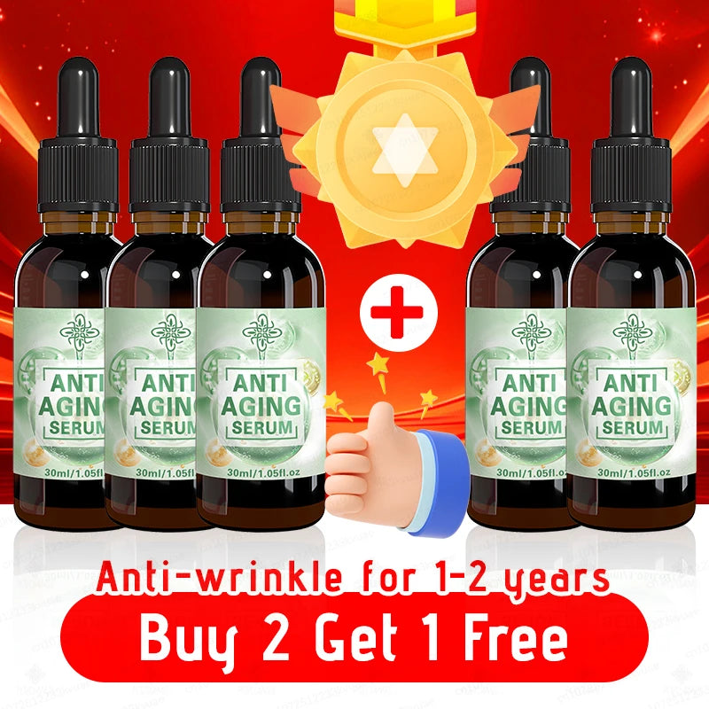 Anti-Aging Moisturizing Serum – Wrinkle-Reducing Face Treatment