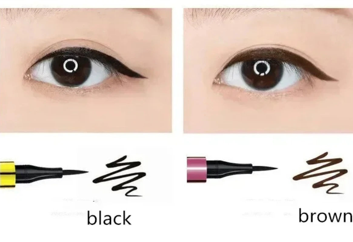 Waterproof Eyeliner Pencil – Long-Lasting Black & Brown