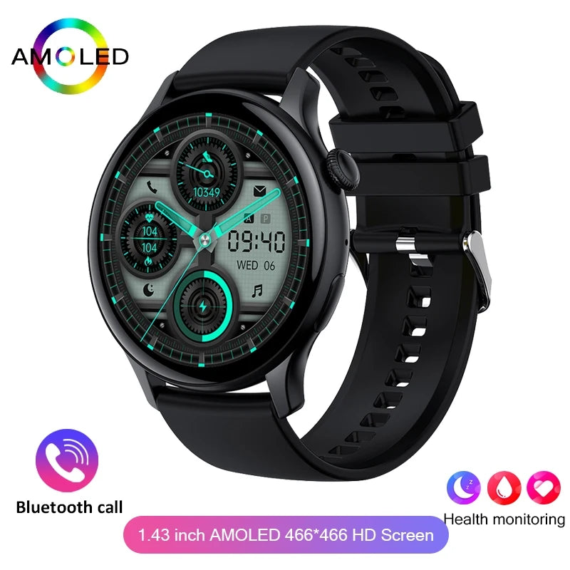 2024 AMOLED Smartwatch for Women – HD Display & Health Tracker