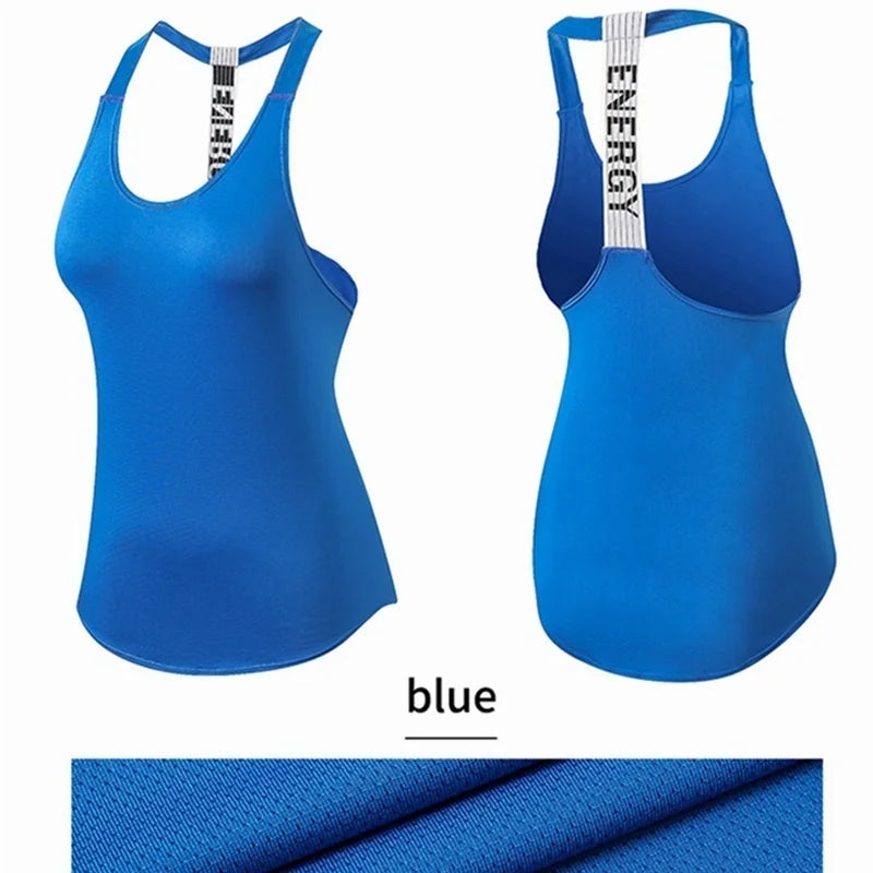 Women’s Black Sleeveless Gym Top – Yoga & Fitness Vest