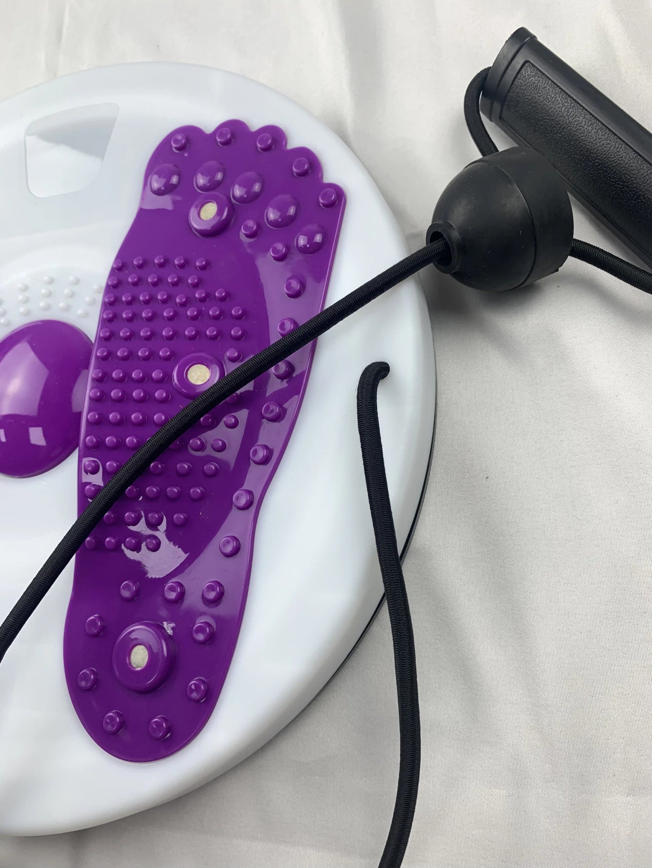 Waist Twisting Disc – Foot Massage & Magnetic Tension Fitness Device