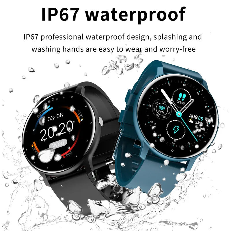 2025 Men & Women Smartwatch – Bluetooth Call Fitness Tracker, IP68 Waterproof