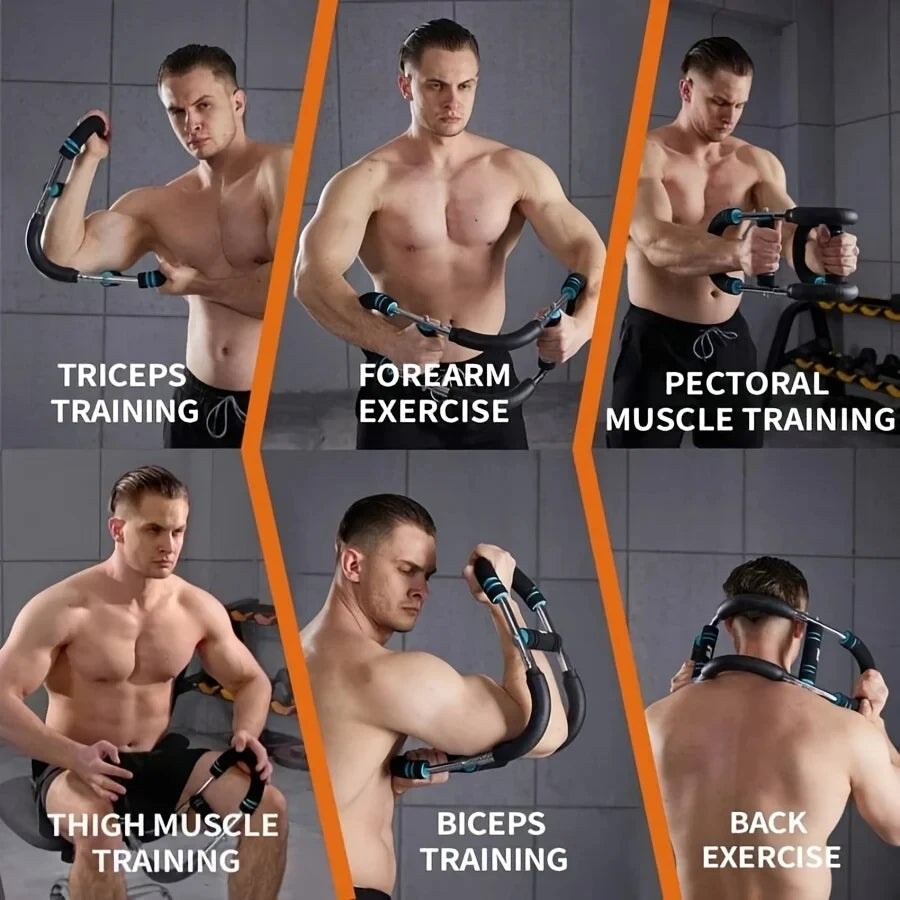 Adjustable Arm Exerciser – Wrist Strength Trainer and Chest Expander for Home Workouts