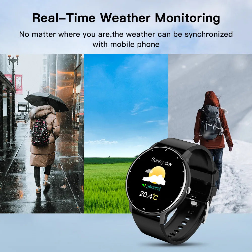 2025 Men & Women Smartwatch – Bluetooth Call Fitness Tracker, IP68 Waterproof