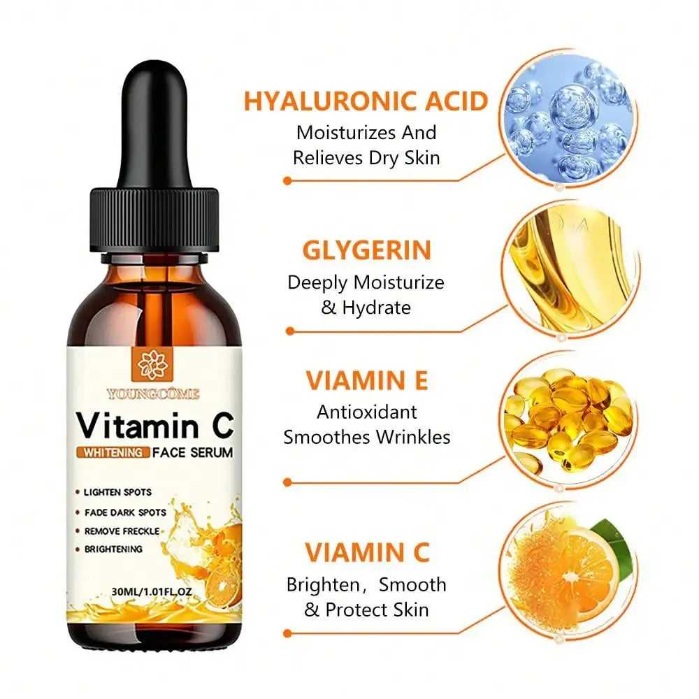 Vitamin C Facial Essence – Dark Spot Remover & Hydrating Serum