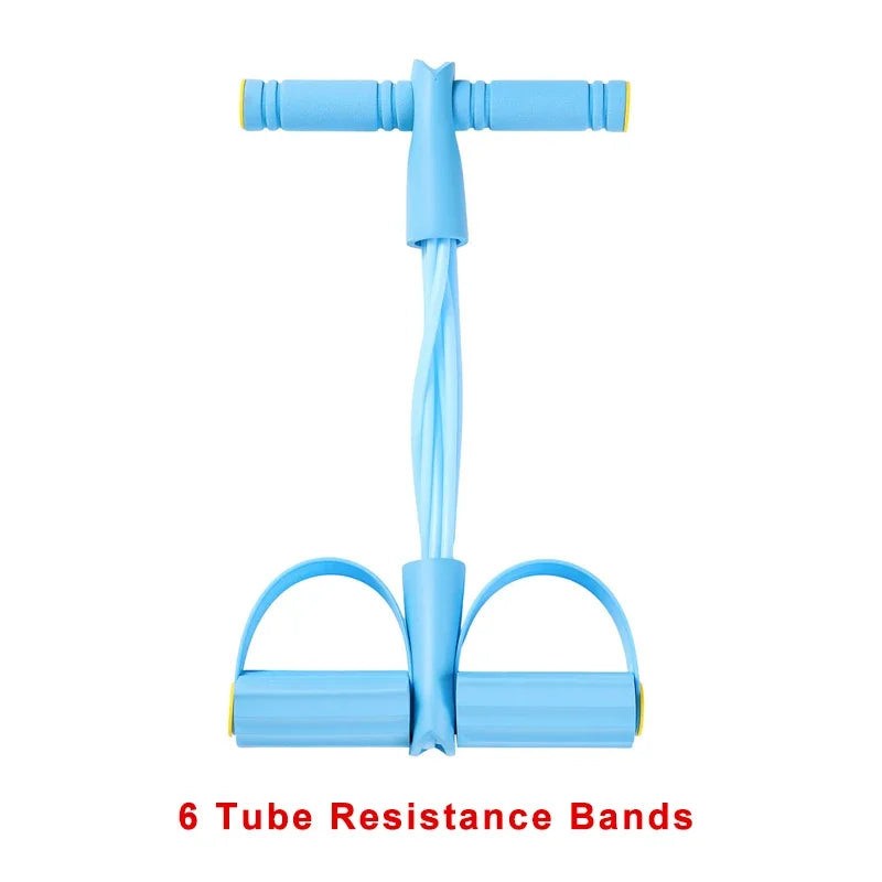 4-Level Resistance Band Tensioner – Home Fitness Equipment for Abs & Core