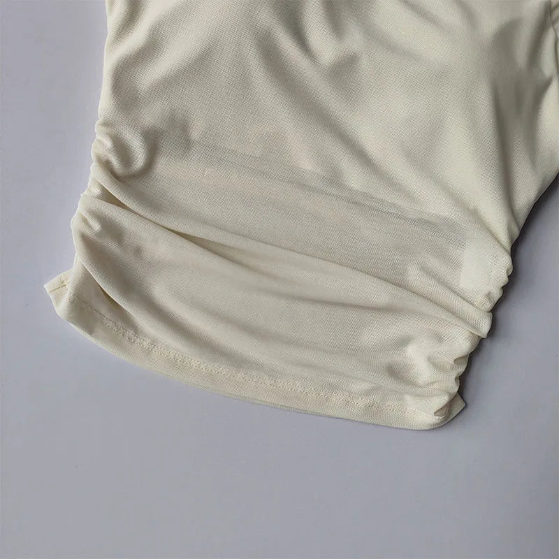 Women’s Two-Piece Yoga Top – Summer Sports Fitness Tee