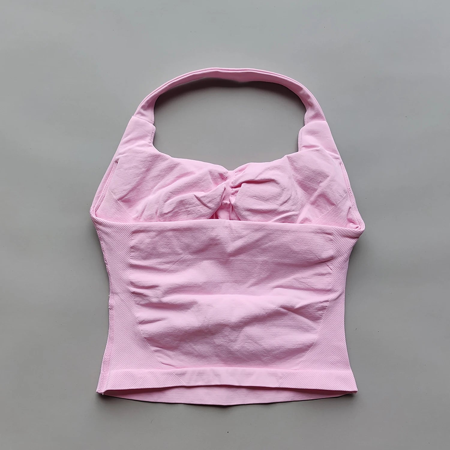 Women’s ARFTE Halter Top – Backless Push-Up Gym Vest