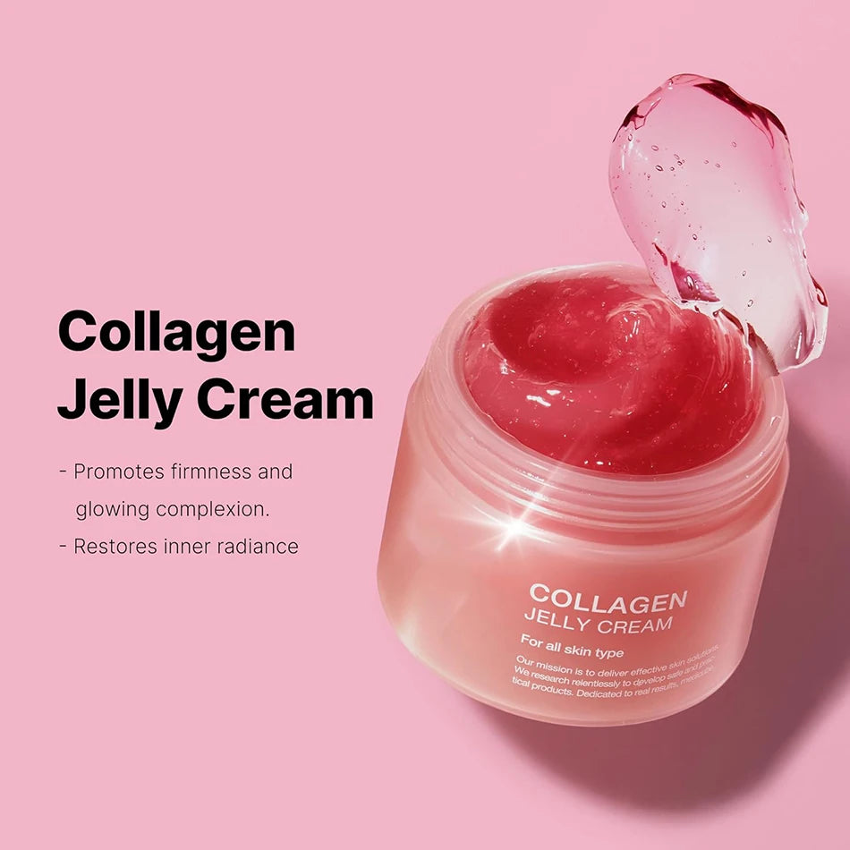 24H Glow & Lift Collagen Jelly Cream – Niacinamide & Hydrolyzed Collagen