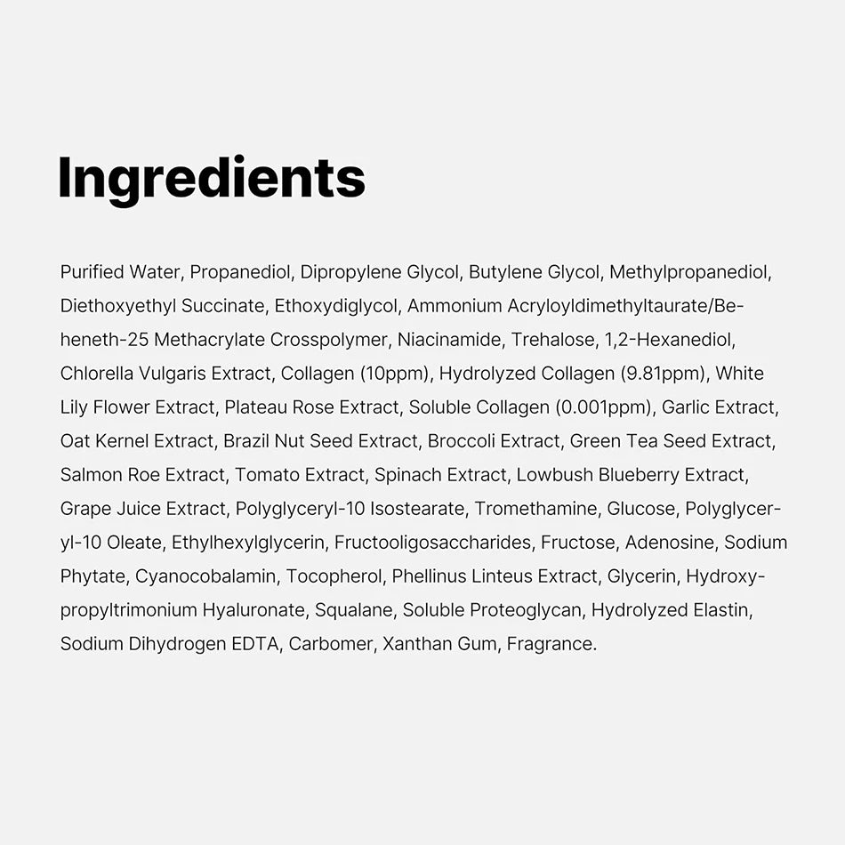 24H Glow & Lift Collagen Jelly Cream – Niacinamide & Hydrolyzed Collagen