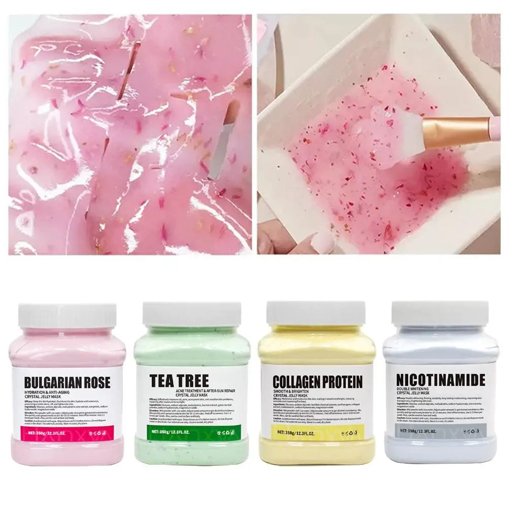 Rose Jelly Face Mask – Hydrating & Nourishing Hydro Gel Peel