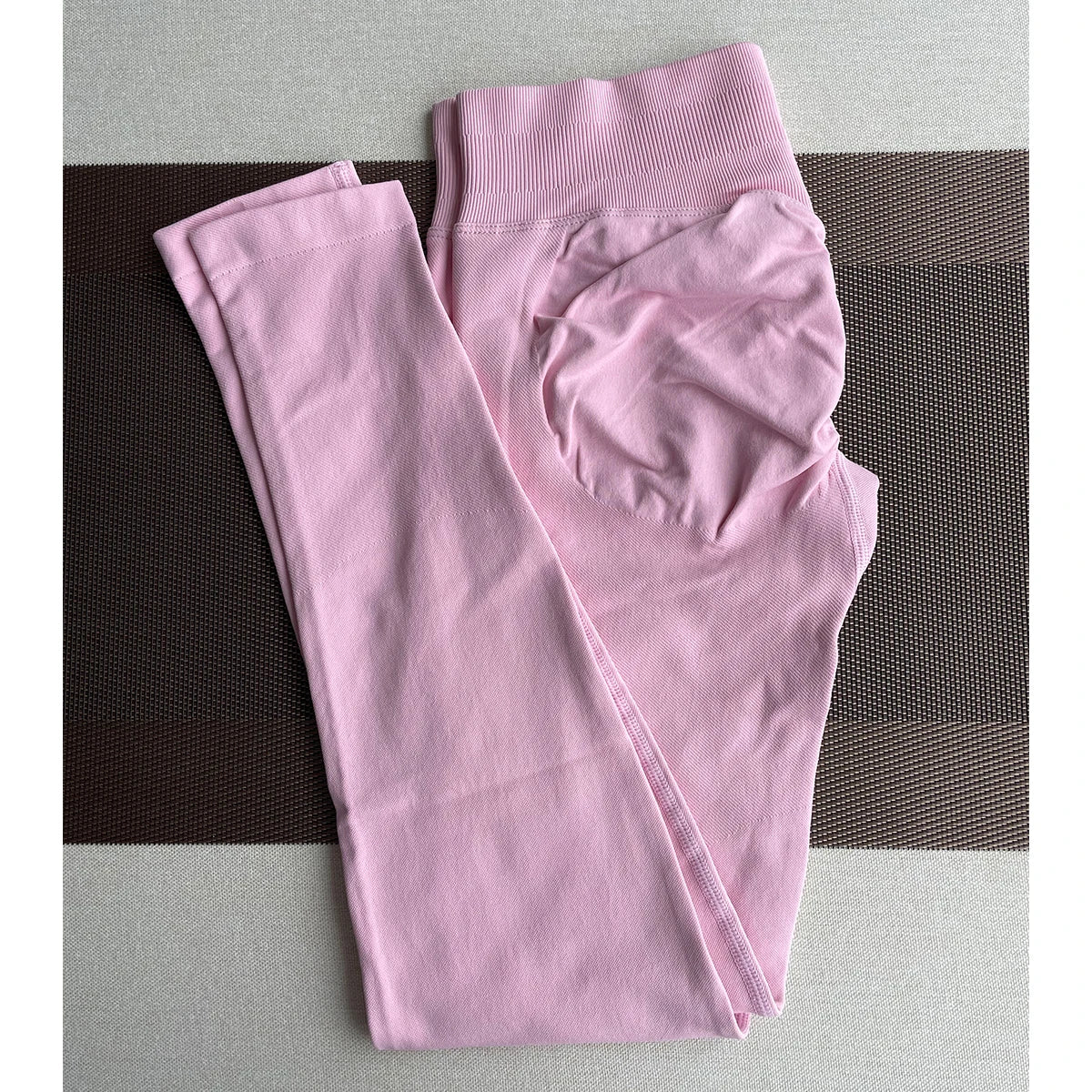 Women’s TKITK Seamless Yoga Leggings – Scrunch Bum Fitness Tights
