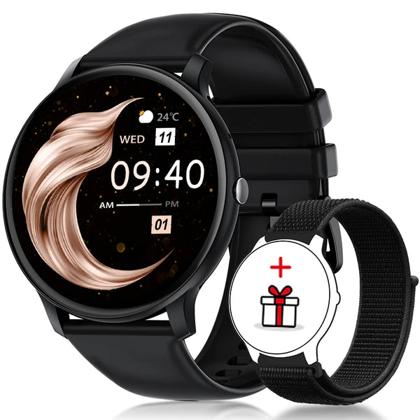 2025 Smartwatch for Men & Women – Bluetooth Call & Fitness Tracker