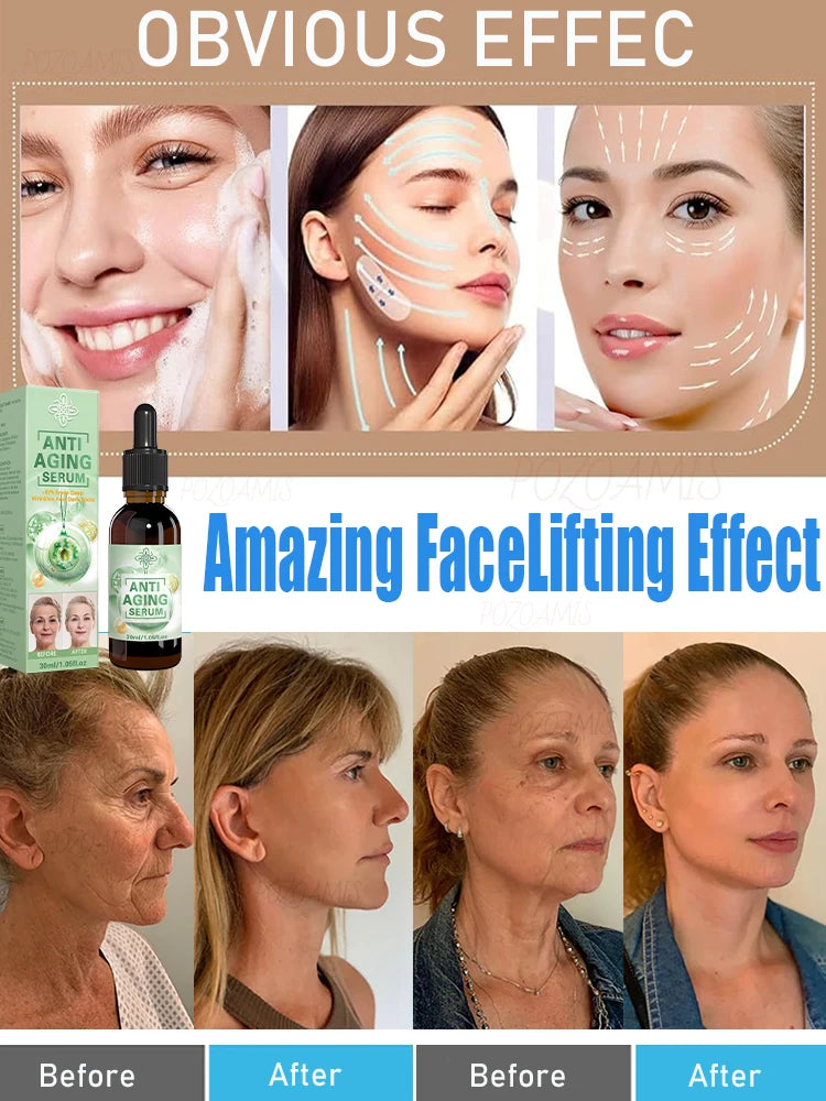 Anti-Aging Moisturizing Serum – Wrinkle-Reducing Face Treatment