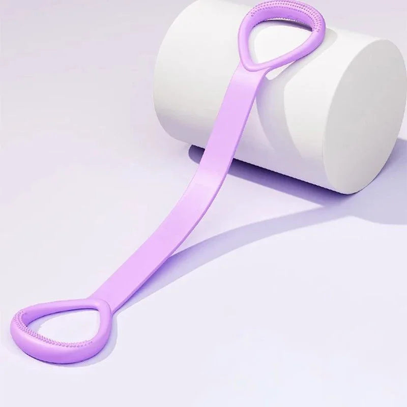 8-Figure Yoga Stretch Strap – Shoulder & Back Stretching Tool