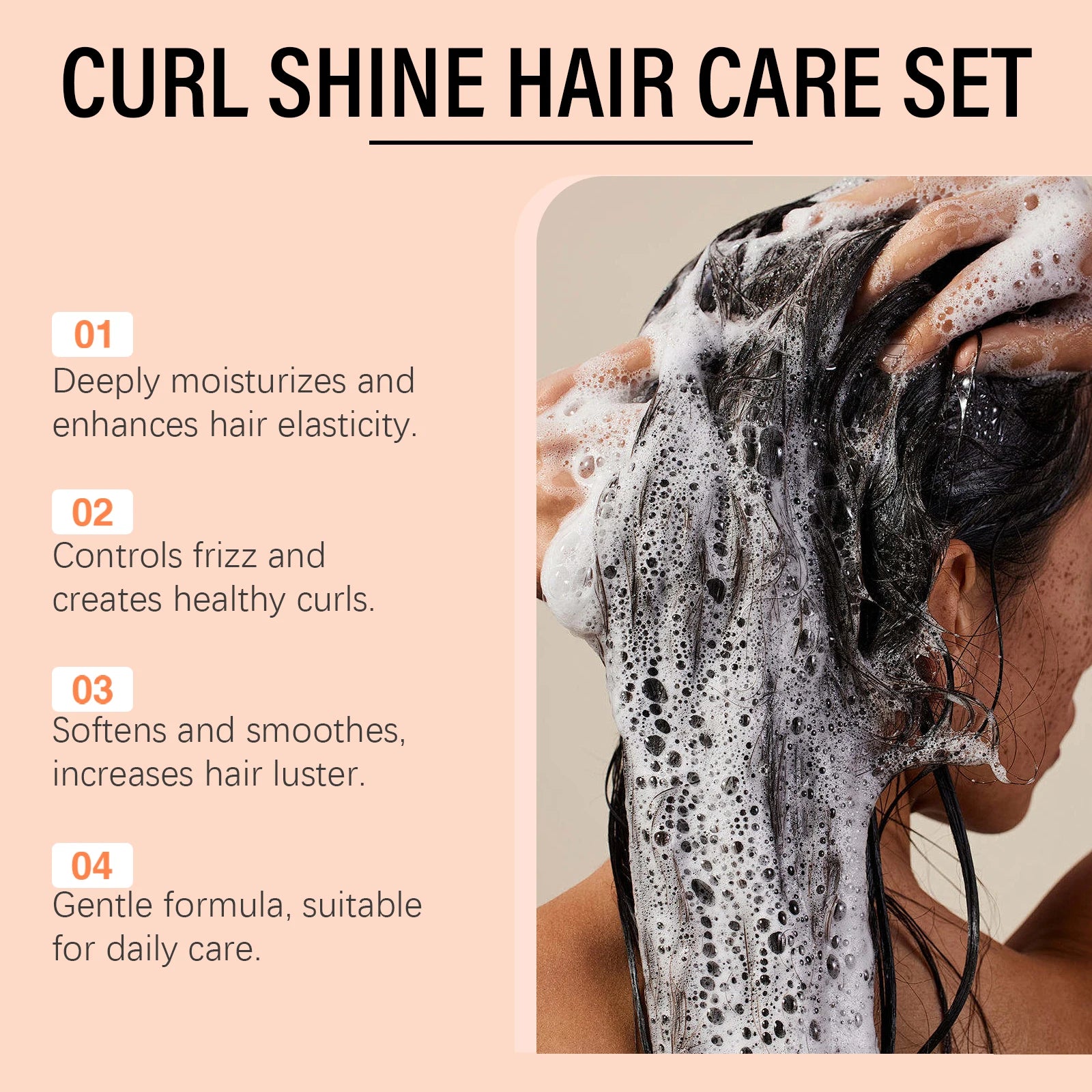 Hoegoa Coconut Hair Care Set – Shampoo & Conditioner