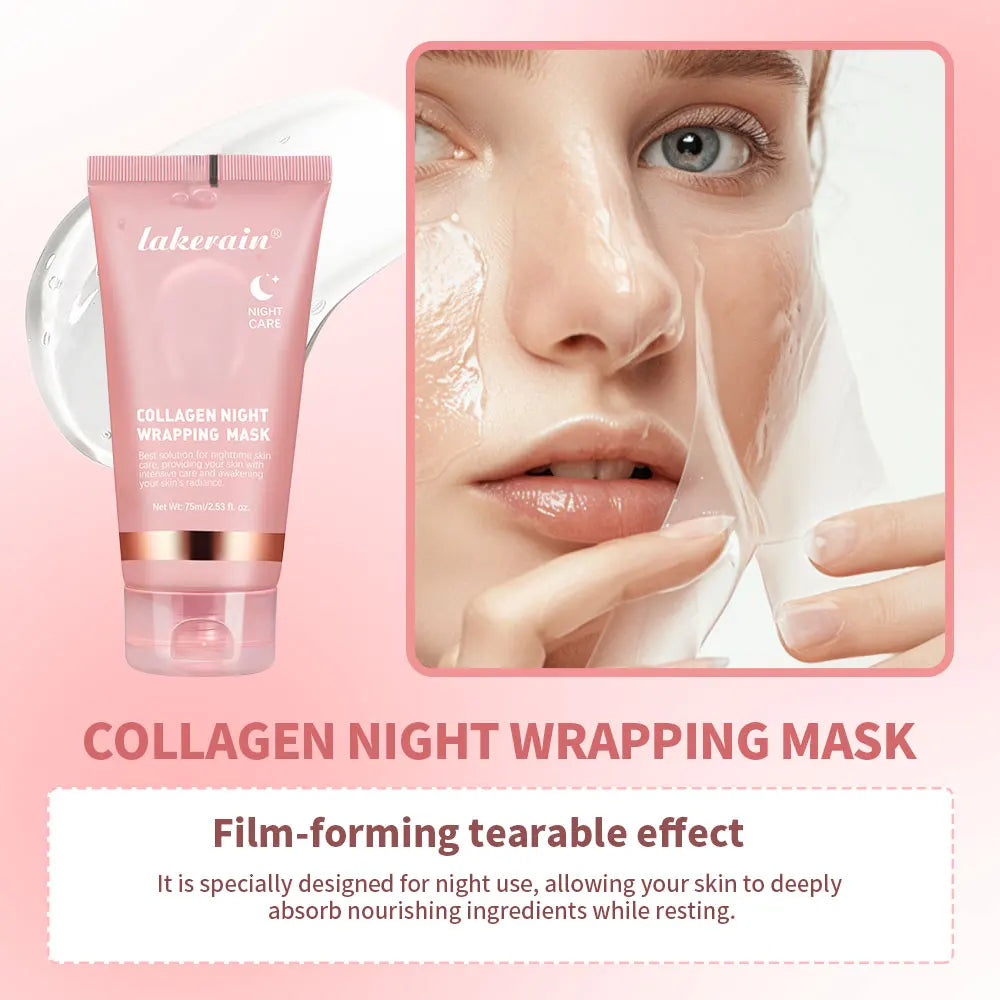 Collagen Jelly Cream – Overnight Peel-Off Hydrating Mask