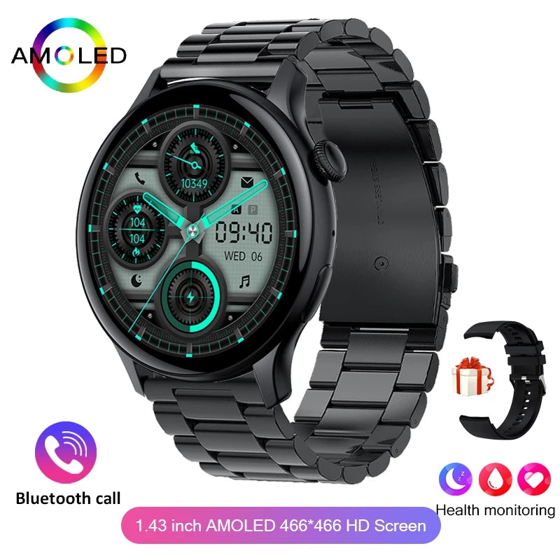 2024 AMOLED Smartwatch for Women – HD Display & Health Tracker