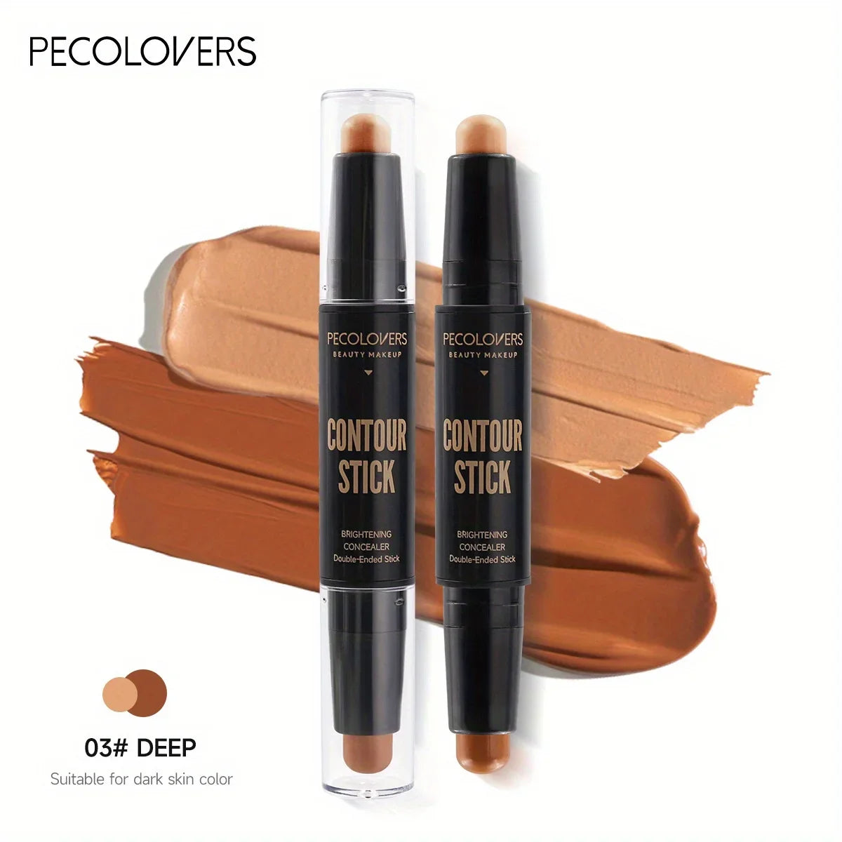 Double-Head Highlight Pen – Waterproof Contour & Concealer